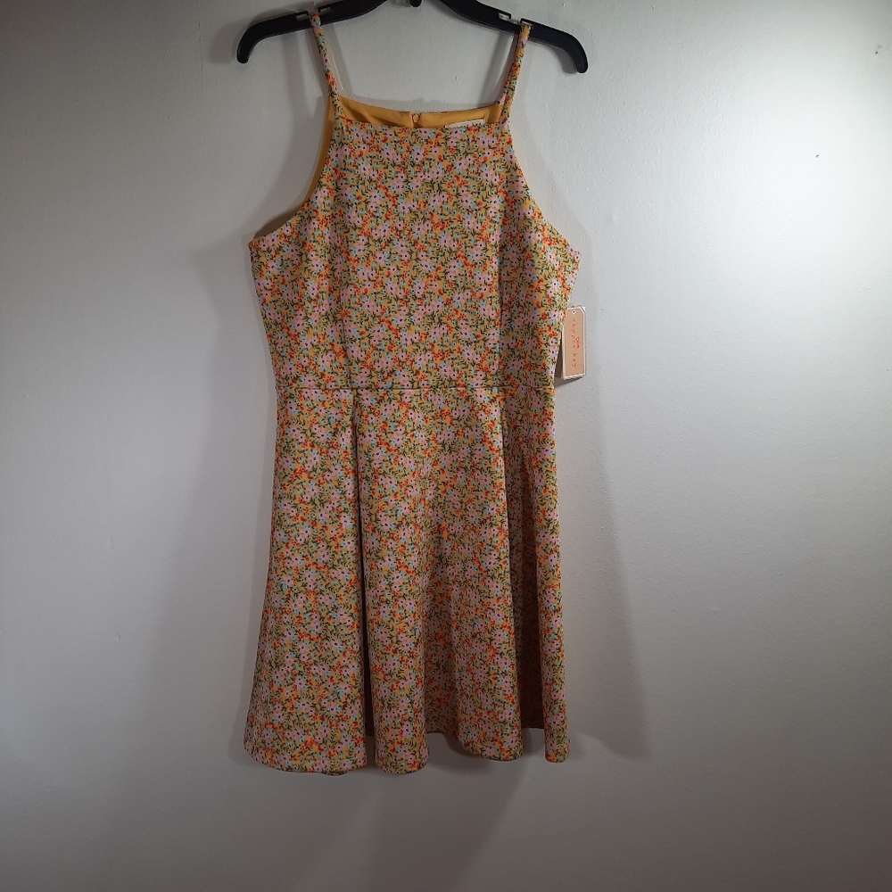 NWT Copper Key slvless dress. SZ XL